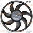 HELLA 8EW 351 150-464 - Ventilateur, refroidissement du moteur