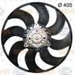 HELLA 8EW 351 150-464 - Ventilateur, refroidissement du moteur