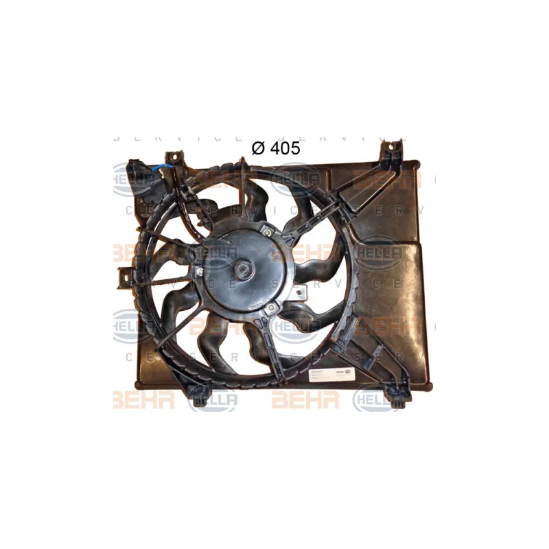 Ventilateur, refroidissement du moteur HELLA 8EW 351 150-474 - Visuel 1