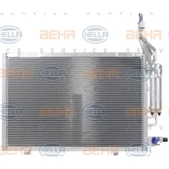 Condenseur, climatisation HELLA 8FC 351 001-601 pour FORD FIESTA 1.0 - 80cv