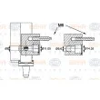 HELLA 8FC 351 004-551 - Condenseur, climatisation