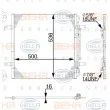 HELLA 8FC 351 300-144 - Condenseur, climatisation