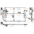 HELLA 8FC 351 301-394 - Condenseur, climatisation