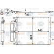HELLA 8FC 351 303-231 - Condenseur, climatisation