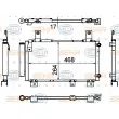 HELLA 8FC 351 310-741 - Condenseur, climatisation