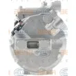 HELLA 8FK 351 006-421 - Compresseur, climatisation