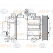 HELLA 8FK 351 008-051 - Compresseur, climatisation