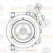 HELLA 8FK 351 008-061 - Compresseur, climatisation
