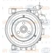 HELLA 8FK 351 008-151 - Compresseur, climatisation