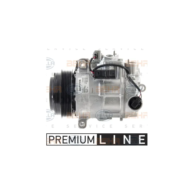 Compresseur, climatisation HELLA 8FK 351 008-301 - Visuel 2