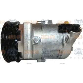 Compresseur, climatisation HELLA 8FK 351 123-571 pour CITROEN C4 1.6 HDi - 92cv