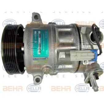 Compresseur, climatisation HELLA 8FK 351 340-301 pour OPEL INSIGNIA 2.8 V6 Turbo - 260cv