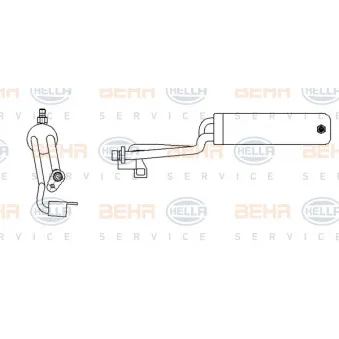 Filtre déshydratant, climatisation HELLA 8FT 351 192-754