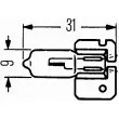 HELLA 8GH 002 857-241 - Ampoule, projecteur longue portée
