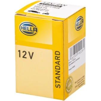 HELLA 8GS 006 677-121 - Ampoule, éclairage des instruments