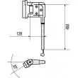 HELLA 8HG 503 009-082 - Fixation, rétroviseur extérieur