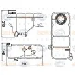 HELLA 8MA 376 702-234 - Vase d'expansion, liquide de refroidissement