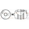 HELLA 8MA 376 702-324 - Vase d'expansion, liquide de refroidissement