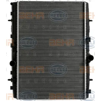 Radiateur, refroidissement du moteur HELLA 8MK 376 700-234 pour PEUGEOT 207 1.6 16V Turbo - 150cv