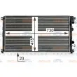 Radiateur, refroidissement du moteur HELLA [8MK 376 700-314]