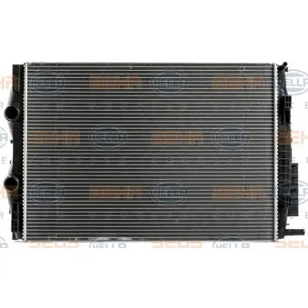 Radiateur, refroidissement du moteur HELLA 8MK 376 700-404 pour RENAULT SCENIC 1.9 DCI - 125cv