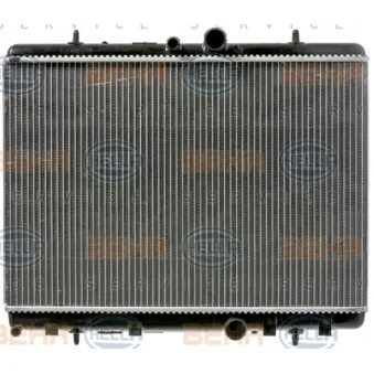 Radiateur, refroidissement du moteur HELLA 8MK 376 700-524 pour PEUGEOT 307 2.0 HDI 110 - 107cv