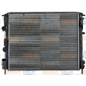 Radiateur, refroidissement du moteur HELLA 8MK 376 700-574 pour RENAULT CLIO 1.4 16V - 98cv