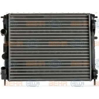 Radiateur, refroidissement du moteur HELLA 8MK 376 700-584 pour RENAULT CLIO 1.9 D - 64cv