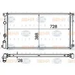 HELLA 8MK 376 700-651 - Radiateur, refroidissement du moteur