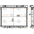 Radiateur, refroidissement du moteur HELLA [8MK 376 705-621]