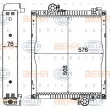 HELLA 8MK 376 710-024 - Radiateur, refroidissement du moteur