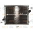 HELLA 8MK 376 710-024 - Radiateur, refroidissement du moteur