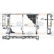 HELLA 8MK 376 711-084 - Radiateur, refroidissement du moteur