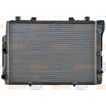 Radiateur, refroidissement du moteur HELLA 8MK 376 711-524