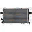 HELLA 8MK 376 712-601 - Radiateur, refroidissement du moteur