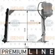 Radiateur, refroidissement du moteur HELLA [8MK 376 714-301]
