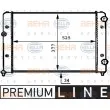 HELLA 8MK 376 717-731 - Radiateur, refroidissement du moteur