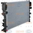 HELLA 8MK 376 718-021 - Radiateur, refroidissement du moteur