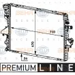 Radiateur, refroidissement du moteur HELLA [8MK 376 719-181]