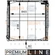 Radiateur, refroidissement du moteur HELLA [8MK 376 721-621]