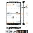 Radiateur, refroidissement du moteur HELLA [8MK 376 721-741]