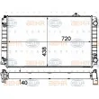 Radiateur, refroidissement du moteur HELLA [8MK 376 735-341]