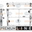 HELLA 8MK 376 754-051 - Radiateur, refroidissement du moteur