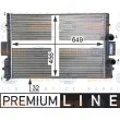 Radiateur, refroidissement du moteur HELLA [8MK 376 760-621]