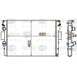 HELLA 8MK 376 760-624 - Radiateur, refroidissement du moteur