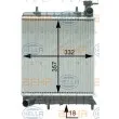 Radiateur, refroidissement du moteur HELLA [8MK 376 762-064]