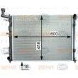 Radiateur, refroidissement du moteur HELLA [8MK 376 763-714]