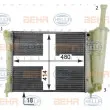 HELLA 8MK 376 790-054 - Radiateur, refroidissement du moteur