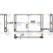 Radiateur, refroidissement du moteur HELLA [8MK 376 790-151]