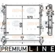 Radiateur, refroidissement du moteur HELLA [8MK 376 792-471]